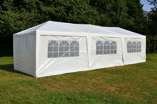 Pawilon ogrodowy biały 3 x 9m na Arena.pl
