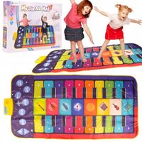 MATA MUZYCZNA XXL DO TAŃCZENIA GRA TANECZNA INTERAKTYWNA DLA DZIECI PIANINO