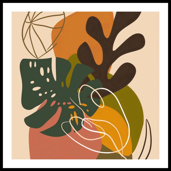 Plakat 50x50cm Leśna Kompozycja zdjęcie 3