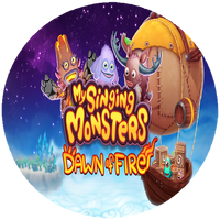 Opłatek na tort My Singing Monsters