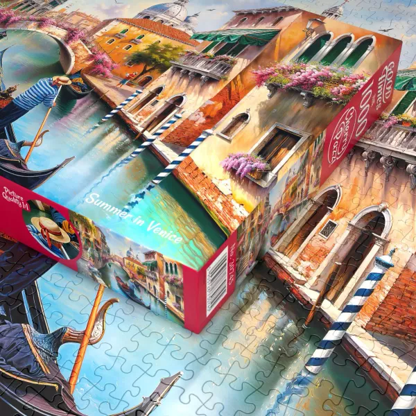 Puzzle 1000 elementów. Lato w Wenecji 30745 zdjęcie 6
