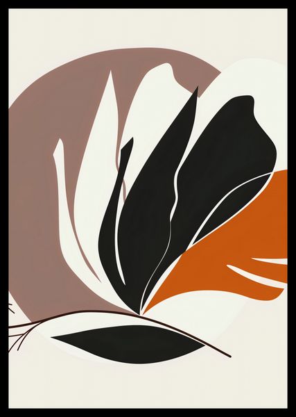 Plakat 70x100cm Elegancja Roślinna zdjęcie 2