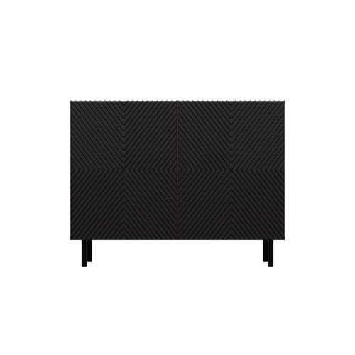 KOMODA KAMA 2 DRZWI - ARTISAN/CZERŃ na Arena.pl