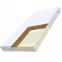Materac LATEKSOWO KOKOSOWY 80x200 20cm H2 H3 SUPER WENTYLACJA PERFOROWANY
