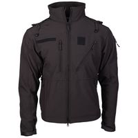 Mil-Tec Kurtka Przeciwdeszczowa SCU 14 Softshell Czarna M
