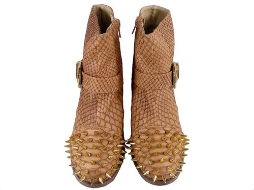 Botki z eko skóry z kolcami na nosku 36,5 na Arena.pl