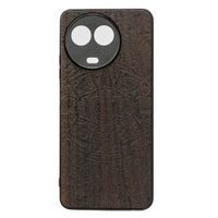 Drewniane Etui Bewood na Realme 11 5G KALENDARZ AZTECKI ZIRICOTE