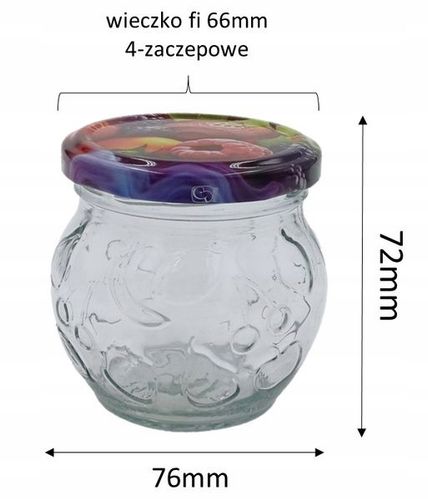 10x SŁOIK 200ML Z ZAKRĘTKĄ NA PRZETWORY DŻEM SŁOICZEK DO DESERÓW na Arena.pl