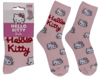 Różowe Skarpetki dla Dziewczynki Hello Kitty - rozmiar 28-35