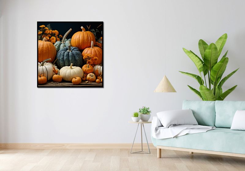 Plakat 90x90cm Jesienne Urodzaje zdjęcie 4