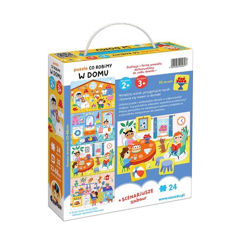 Puzzle Co Robimy W Domu 24 Elementy na Arena.pl