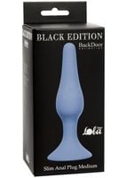 plug slim anal plug medium blue