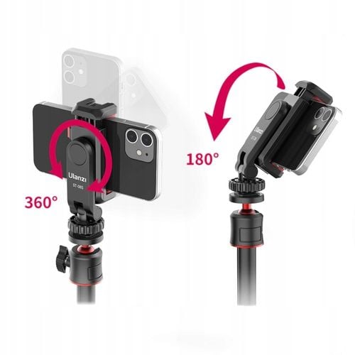 UCHWYT NA TELEFON DO STATYWU APARATU LAMPY RING na Arena.pl