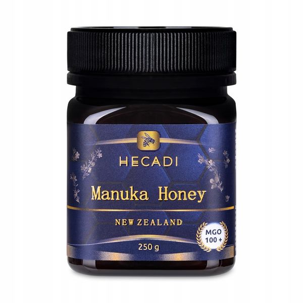 MIÓD MANUKA MGO 100+ 250 g HECADI zdjęcie 2