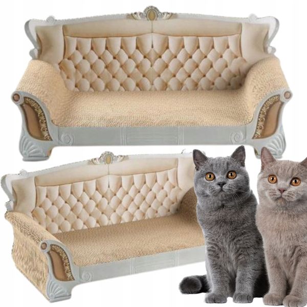 DRAPAK DLA KOTA SOFA LEGOWISKO KARTON TEKTUROWY zdjęcie 1