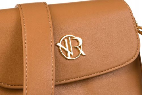 klasyczna listonoszka damska ze skóry ekologicznej - rovicky na Arena.pl