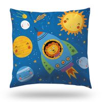 Poszewka 40X40 Dla Dzieci Kosmiczna Przygoda 18A