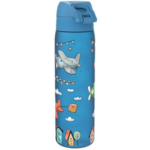 BUTELKA BIDON NA WODĘ DO SZKOŁY PRZEDSZKOLA NIEBIESKI SAMOLOTY ION8 0,5 l na Arena.pl