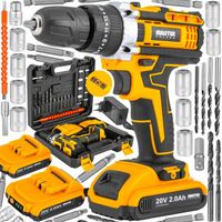 WIERTARKO WKRĘTARKA AKUMULATOROWA UDAROWA 20V Majster Polska mp0424 mp-0424