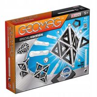 Klocki magnetyczne Geomag Special Edition 60 elementów czarno białe