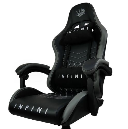 Fotel Gamingowy Gracza Infini Five Gray na Arena.pl