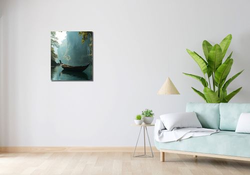 Obraz 50x60cm Samotność na Tafli na Arena.pl