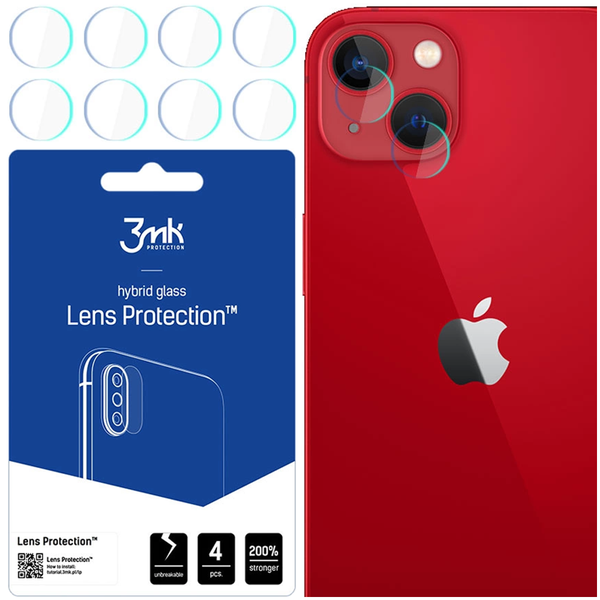 apple iphone 13 - 3mk lens protection zdjęcie 3