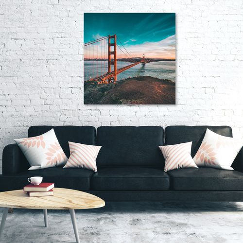 OBRAZ NA PŁÓTNIE DO SALONU Most Golden Gate na Arena.pl
