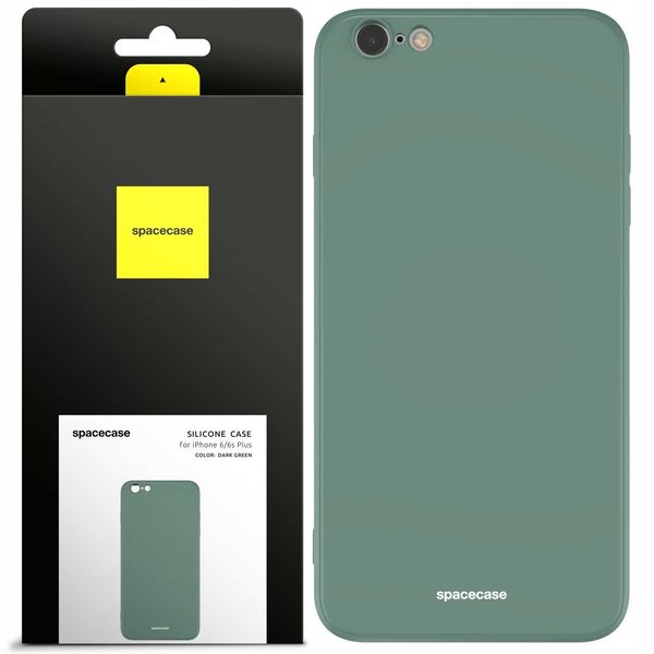 Spacecase Silicone Case Iphone 6/6S Plus Dark Green zdjęcie 1
