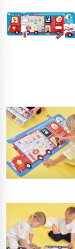 Puzzle z dziurką. Wóz strażacki. Czuczu na Arena.pl