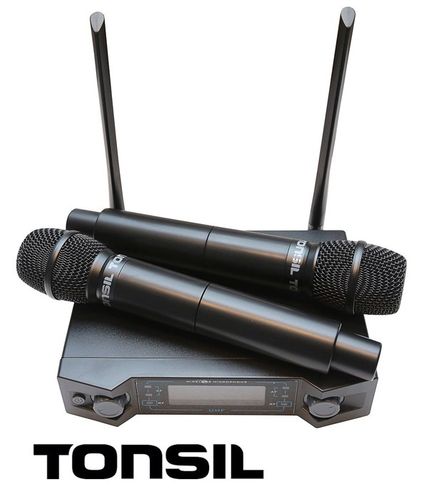 Tonsil AK-4 - system bezprzewodowy + 2 mikrofony na Arena.pl