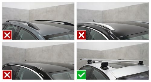 Bagażnik dachowy aluminiowy do Ford S-max MPV 2006-2015 na Arena.pl