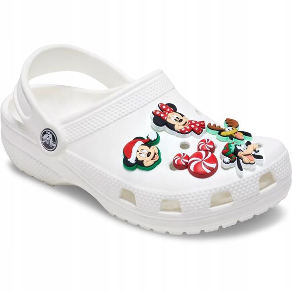 Przypinki Crocs Jibbitz Piny Do Butów Crocs Mickey Xmas 5 Pack zdjęcie 2
