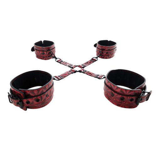 luxury hogtie with wrist and ankle cuffs na Arena.pl
