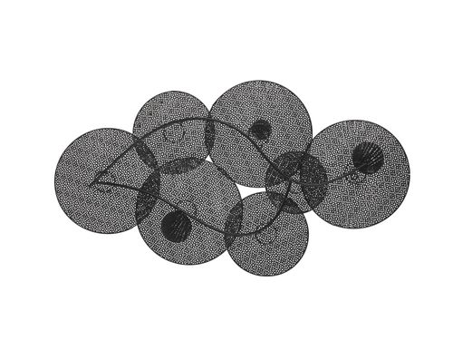 Dekoracja ścienna wielokolorowa POLONIUM na Arena.pl