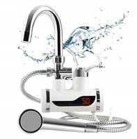 PRZEPŁYWOWY PODGRZEWACZ DO WODY PRYSZNICOWY LCD 3000W ELEKTYCZNY