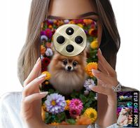 ETUI DO XIAOMI REDMI 14C 4G - SŁODKI PIESEK, POMERANIAN CASE + SZKŁO