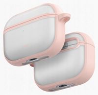 Etui na słuchawki UNIQ Veren do Apple AirPods Pro 3 Różowy