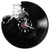 Zegar ścienny z płyty winylowej Marilyn Monroe 623.14