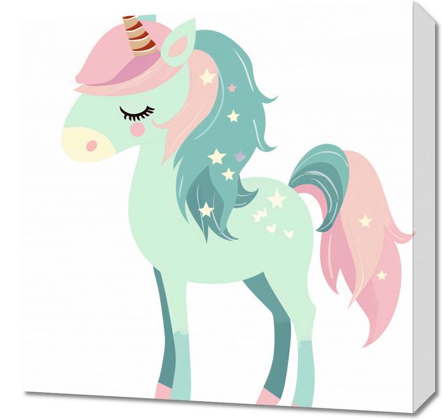 Obraz 50x50cm Jednorożec Marzeń zdjęcie 1