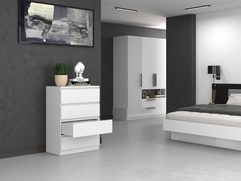 KOMODA MALWA M4 70 - BIEL zdjęcie 8