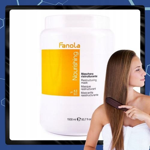 Maska do Włosów Suchych Łamliwych po Zabiegach FANOLA NOURISHING 1500ML na Arena.pl