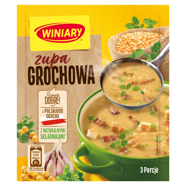 Winiary Zupa grochowa 75 g zdjęcie 1