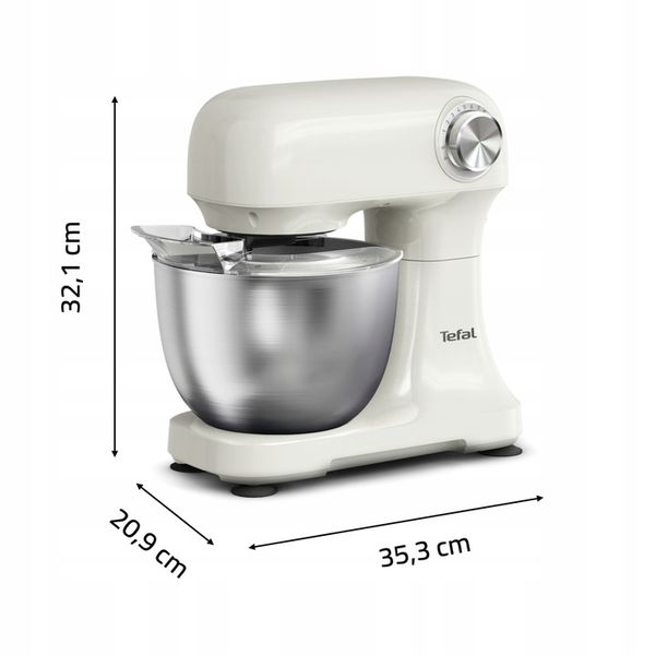 Robot kuchenny planetarny TEFAL QB140AF0 500 W zdjęcie 10
