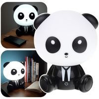 lampka nocna dziecięca miś panda dla dzieci lampka na biurko led