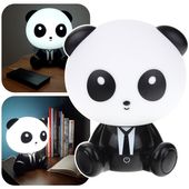 lampka nocna dziecięca miś panda dla dzieci lampka na biurko led