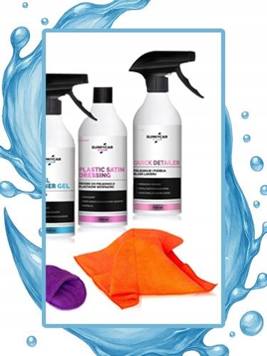 ZESTAW KOSMETYKÓW DO SAMOCHODU AUTA SUNNYCAR POMYSŁ NA PREZENT na Arena.pl