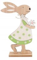 ZAJĄC ZAJĄCZEK WIELKANOCNY DREWNIANY FIGURKA