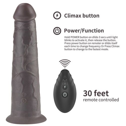 8.0'' dual layered platinum silicone rotator na Arena.pl