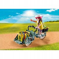 PLAYMOBIL COUNTRY ZESTAW ROWER TOWAROWY TARG ZAKUPY + 2 FIGURKI 71306